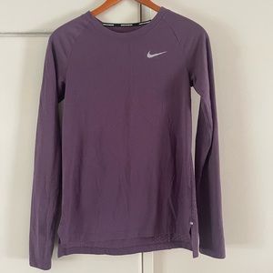 XS purple Dri-fit Nike long sleeve
